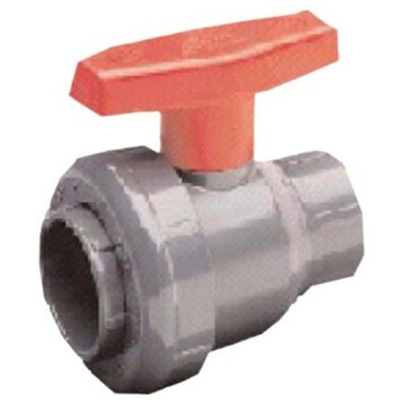 DEFENSEGUARD 2412-020W 2 In. 2-Way PVC Ball Valve - Single Entry DE53055